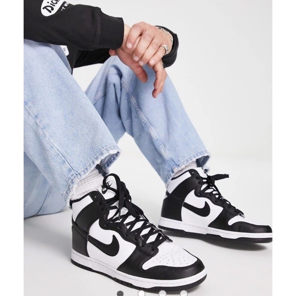 [DD1869-103] Nike Dunk High 'Panda' W‎ 8, M 6.5